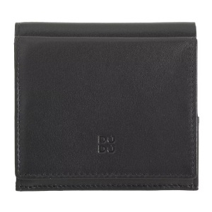 Dudu, Dudu M's Flavio Grösse Einmalige Grösse Herren, dudubags - Flavio Mehrfarbige Brieftasche RFID Schwarz, One Size, Schwarz