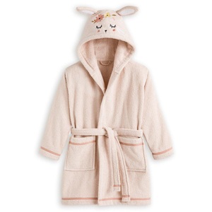 LA REDOUTE INTERIEURS, Bademantel für Babys und Kinder Florence, Bio-Baumwolle, Bademantel für Babys und Kinder Florence, Bio-Baumwolle