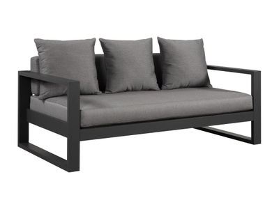 Vente-unique, Gartensofa 3Sitzer Aluminium MOLOKAI Gartensofa 3Sitzer Aluminium MOLOKAI, 