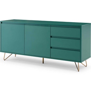 mutoni casual, Sideboard matt grün 160x40, Sideboard grün 150