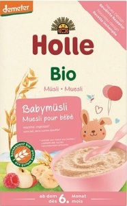 Holle, Holle Bio-Baby-Getreidebreie, Holle Babybrei Babymüesli Bio (250g)
