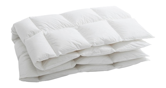 Billerbeck, billerbeck - Duvet MONTREUX - Baumwolle - weiss - 240/240 cm, Montreux 100