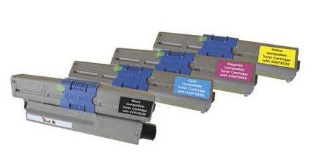 Peach, Peach 11653 44973533-6 Combi Pack Toner, Peach O4496/47/97 4 Toner (bk, c/m/y) ersetzt OKI 44973533-6 für z.B. OKI C 301 DN, OKI C 321 DN, OKI MC 332 DN, OKI MC 340, OKI MC 342 DN
