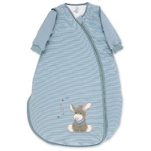 Sterntaler, Sterntaler Schlafsack Emmi, Jersey-Schlafsack ESEL EMMI gestreift in blau