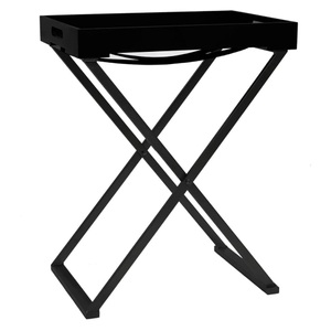 vidaXL, vidaXL Klapptisch Schwarz 48x34x61 cm MDF, vidaXL Klapptisch Schwarz 48x34x61 cm MDF