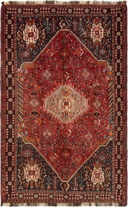 Vidal, Ghashghai Ghashghai, VIDAL - Handgemachter Teppich Ghashghai, 170X230CM, Rot Bunt
