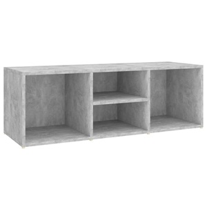 vidaXL, vidaXL Schuhbank Betongrau 105x35x35 cm Spanplatte