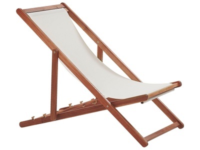Beliani, Beliani ANZIO Liege, Beliani - Liege aus Polyester Klassisch ANZIO, One Size, Schneeweiss