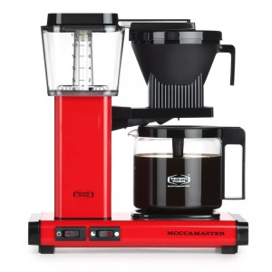 Moccamaster, Moccamaster KBG Select Kaffeemaschine Rot Fassungsvermögen Tassen=10 Glaskanne, Warmhaltefunktion, Moccamaster KBG Select Kaffeemaschine Rot