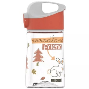 SIGG, SIGG - Trinkflasche MIRACLE KIDS - Kunststoff - transparent/orange - 15.5 cm, SIGG Kindertrinkflasche Miracle Friend