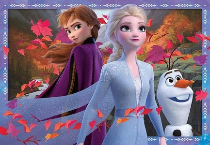 Ravensburger, Ravensburger Puzzle Frozen 2, Altersempfehlung, Puzzle Ravensburger DFZ 2: Frostige Abenteuer 2 X 24 Teile