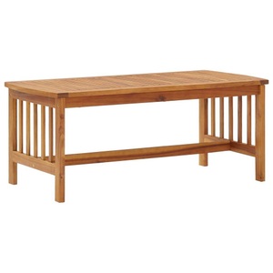vidaXL, vidaXL Couchtisch 102x50x43 cm Massivholz Akazie, vidaXL Couchtisch 102x50x43 cm Massivholz Akazie