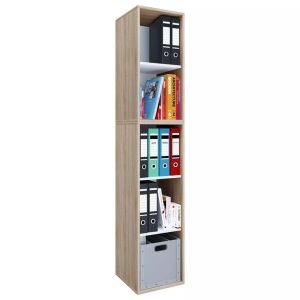 VCM, Holz Büro Stand Regal Bücher Ordner Aktenregal Ordnerregal Bücherregal Lona l 5f Holz Büro Stand Regal Bücher Ordner Aktenregal Ordnerregal Bücherregal Lona l 5f, VCM - Holz Büro Stand Regal Bücher Ordner Aktenregal Ordnerregal Bücherregal Lona l 5f, One Size, Braun
