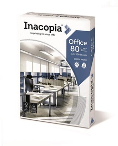 inacopia, INACOPIA Kopierpapier Office A3 976569 80g, 500 Blatt, Inacopia Kopierpapier Office, A3, 80g, 976569, (500 Blatt)