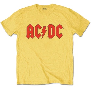 AC/DC, Acdc Tshirt Jungen Gelb 158/164, AC/DC - ACDC TShirt, 158/164, Gelb