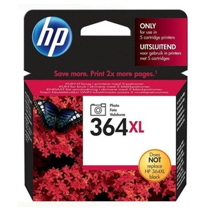 Hp, Tinte Foto-schwarz Nr. 364XL (CB322EE), 364XL Foto-Schwarz Original Druckerpatrone mit hoher Reichweite für HP