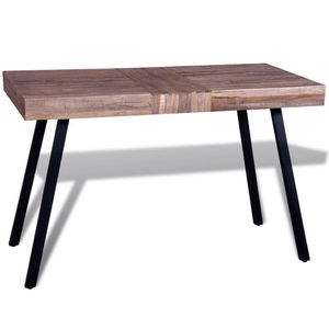 Diverse Hardware, Tisch Altholz Teak, VidaXL - Tisch holz, One Size, Braun