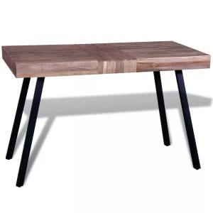 Diverse Hardware, Tisch Altholz Teak, VidaXL - Tisch holz, One Size, Braun