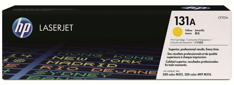 Hp, HP Toner Modul 131A gelb, Hewlett Packard Toner, gelb, No.131A, CF212A, (1'800 Seiten)