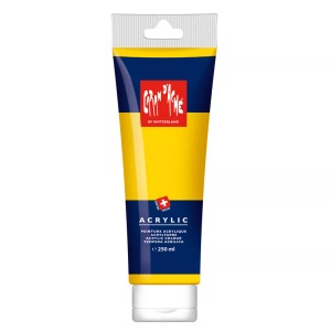 Caran d'ache, CARAN D'ACHE Acrylfarbe 250ml 2810.020 gelb, Caran d'Ache Acrylfarbe, gelb, 2810.020, (250ml)