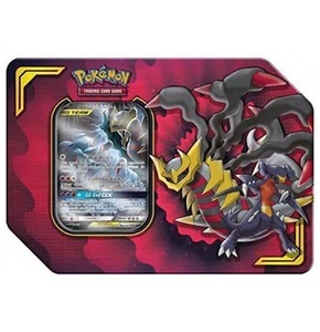 undefined, Pokémon Sammelkarten Box Power-Partner, Pokémon - TAG TEAM Garchomp & Giratina GX Tin Box EN, Multicolor