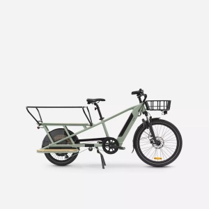 BTWIN, Lastenrad - Cargo R500e Unisex Ocker ONE SIZE, BTWIN - Cargo R500e, One Size, Taupe
