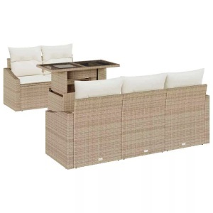 vidaXL, VidaXL - Garten-sofa-set poly-rattan, One Size, Grau, VidaXL - Garten-sofa-set poly-rattan, One Size, Grau