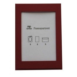 Artoz, ARTOZ Papier 1001 Passepartout B6 11045517 100/220g. rot 3 Blatt, 