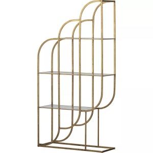 mutoni living, Standregal Intense Metall Messing antik 96x35, Standregal Intense Metall Messing antik 96x35