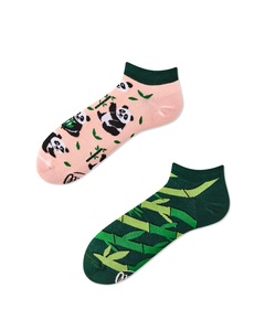 Many Mornings, Sweet Panda Sneakersocks - Herren 39-42, 