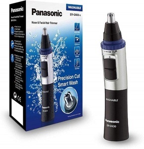 Panasonic, Panasonic Er-Gn30-K503 - Nasenhaarschneider / Trimmer (Schwarz/Silber), Panasonic Nasen- / Ohrhaarschneider ER-GN-30K