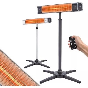 Arebos, Infrarot Heizstrahler Wärmestrahler Infrarotstrahler mit Fernbedienung Infrarot Heizstrahler Wärmestrahler Infrarotstrahler mit Fernbedienung, Arebos - Infrarot Heizstrahler Wärmestrahler Infrarotstrahler mit Fernbedienung, One Size