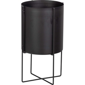 mutoni living, Pflanztopf Arda Metall schwarz 40, Pflanztopf Arda Metall schwarz 40