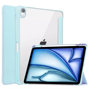 Cover-Discount, Cover-Discount - iPad Air 11 (M2 / M3) Schützende Acryl Tablethülle mit erhöhtem Rand, Blau,