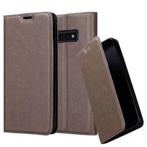 Cadorabo, Hülle für Samsung Galaxy S10e Magnetverschluss, Kartenfach, Cadorabo - Hülle für Samsung Galaxy S10e Magnetverschluss, Kartenfach, Kühles Braun
