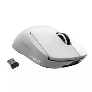 Logitech, Logitech PRO X SUPERLIGHT Kabellos Gaming-Maus Optisch Wiederaufladbar Weiß, Logitech Gaming-Maus Pro X Superlight Weiss