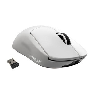 Logitech, Logitech PRO X SUPERLIGHT Kabellos Gaming-Maus Optisch Wiederaufladbar Weiß, Logitech Gaming-Maus Pro X Superlight Weiss