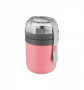 Berghoff, BergHOFF Lunchbox Leo 0.47 l Rosa Grau, Lunchbox Leo