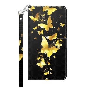 Cover-Discount, Galaxy A12 - Etui Glitzer Effekt Schmetterling