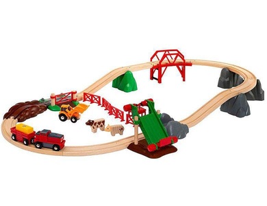 Ravensburger Verlag GmbH, Großes BRIO Bahn Bauernhof-Set, BRIO Eisenbahn Grosses Bauernhof-Set