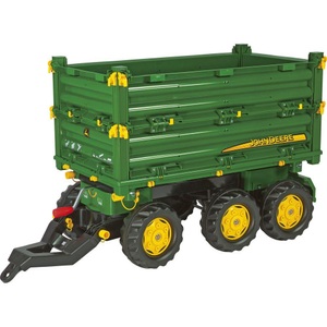 ROLLY TOYS, rolly®toys rollyMulti Trailer John Deere, rolly toys® Kinderfahrzeug-Anhänger »John Deere«, für Trettraktoren
