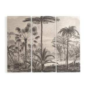 LA REDOUTE INTERIEURS, 3er-Set Leinwandbilder Wekoso, 