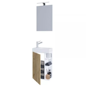 VCM, 3-tlg Badmöbel Set 3-tlg Badmöbel Set, VCM - 3-tlg Badmöbel Set, One Size, Beige Medium