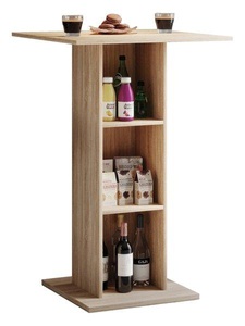 MID.YOU, MID.YOU Bartisch in holzwerkstoff 70/70/108 cm , Standos , Sonoma Eiche , 70x108 cm , melaminharzbeschichtet,Nachbildung , 000657015402, VCM - Holz Bartisch Tresen Stehtisch Bistrotisch Bartresen hoher Tisch Standos, 70 CM, Sonoma-Eiche