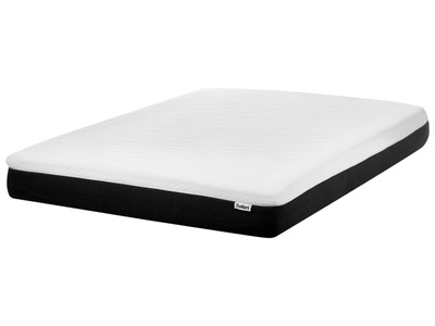 Beliani, Matratze aus Latex COZY Matratze aus Latex COZY, Beliani - Latex-Memoryschaum-Matratze aus PU-Schaum COZY, 140x200 cm, Weiss Bunt