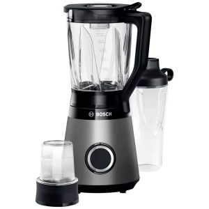 Bosch Haushalt, Bosch Haushalt VitaPower Serie 4 Standmixer 1200 W Silber, Schwarz, Bosch Standmixer, VitaPower Serie | 4, 1200 W, Silber, MMB6177S