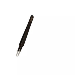 Rubis, Rubis Wimpern Pinzette gerade, schwarz, Rubis Wimpern Pinzette gerade, schwarz