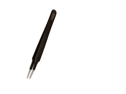 Rubis, Rubis Wimpern Pinzette gerade, schwarz, Rubis Wimpern Pinzette gerade, schwarz