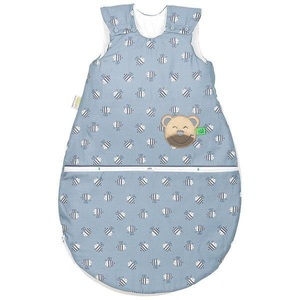 Odenwälder, Odenwälder Jersey-Schlafsack MUCKI® AIR BIENCHEN in grey in Gr. 70, 