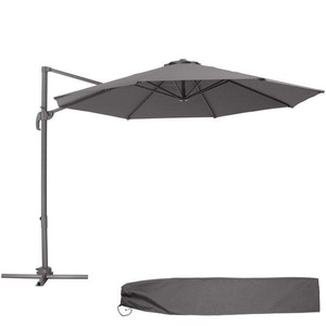 TecTake, Sonnenschirm Ampelschirm Ø 300cm mit Schutzhülle Sonnenschirm Ampelschirm Ø 300cm mit Schutzhülle